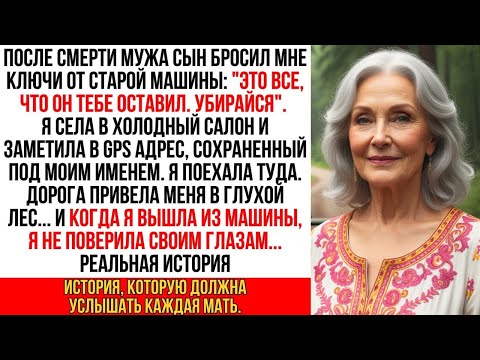 Видео: После смерти мужа сын оставил мне только его старую машину. Но он не знал, что в ней был секрет…