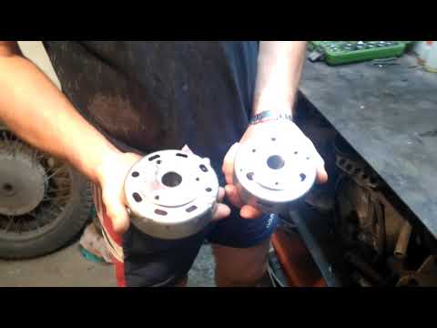 Видео: Установка китайского генератора на Suzuki Bandit 250