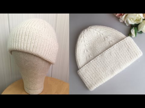Видео: ВЫ ТОЧНО БУДЕТЕ В ВОСТОРГЕ ОТ ЭТОЙ ШАПКИ, ОНА ПРОСТО ИДЕАЛЬНАЯ!  A very beautiful hat. KNITTEDHAT