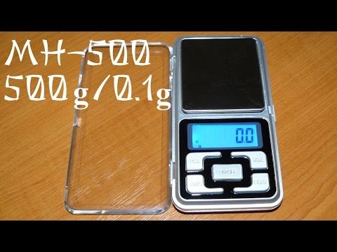 Видео: Электронные весы MH-500 500g/0.1g Pocket Scale с АлиЭкспресс. MH-500 инструкция. Обзор и разборка