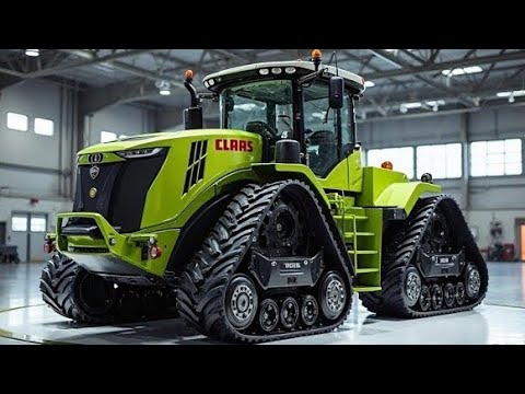 Видео: Почему Claas Xerion 5000 лидирует среди тракторов высокой мощности!