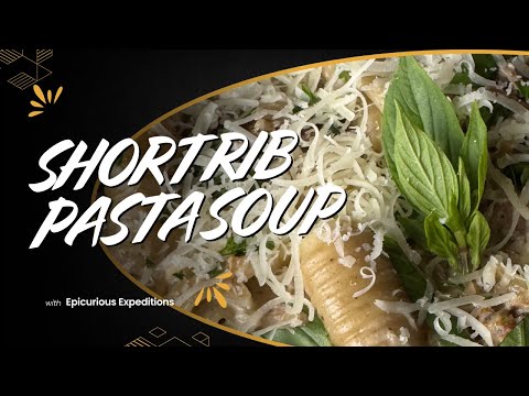 Видео: Суп с пастой и короткими ребрышками
