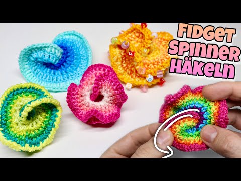 Видео: Просто вяжем крутые кружочки крючком | Непоседа блесны | игра | весело | Занятие