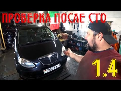 Видео: Проверяем установку ГРМ после мастеров СТО  Lancia Musa 1.4