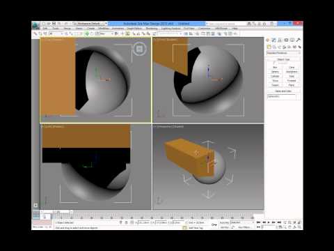 Видео: 3DsMax Уроки на русском 2 (Slice и SlicePlane)