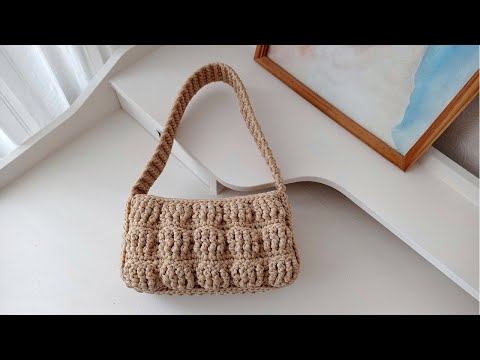 Видео: Все будут просить такую же! Сумка "НИКОЛЬ". Часть 1 / Crochet bag