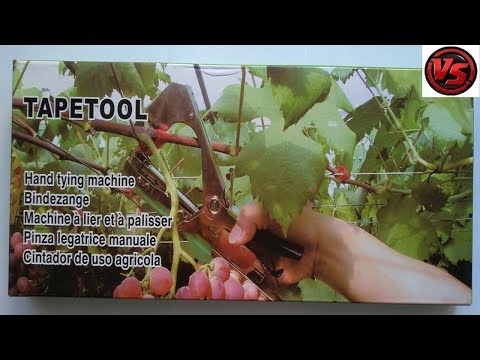 Видео: Виноградный степлер Tapetool плюсы и недостатки
