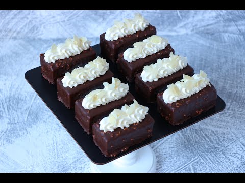 Видео: Нарезные Муссовые Пирожные "Два шоколада" ✧ Sliced ​​Mousse Cakes "Two Chocolate"