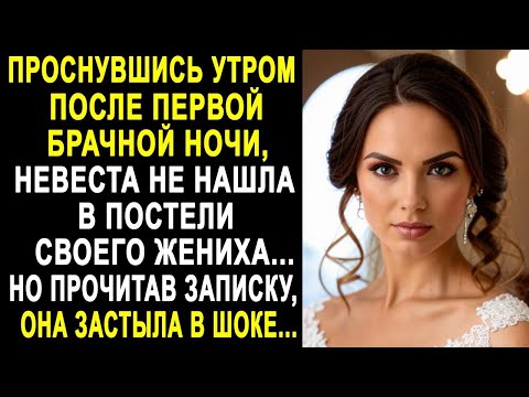 Видео: Проснувшись утром после свадьбы, невеста не обнаружила жениха. Но прочитав записку, она обомлела...