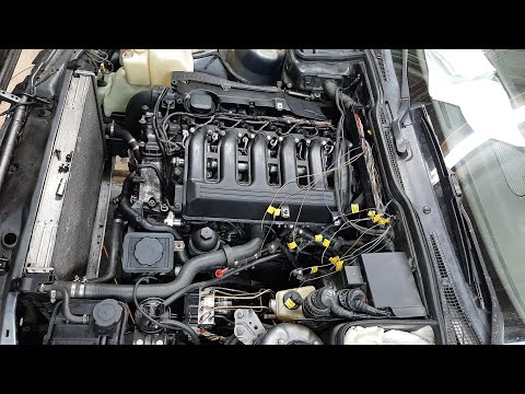 Видео: swap m57 в е34 часть 9(электрика)