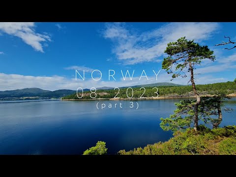 Видео: Норвегия август 2023, часть 3, Noorway augustus 2023 part 3