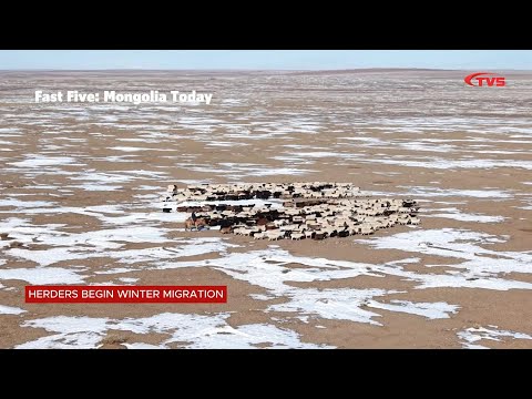 Видео: БЫСТРАЯ ПЯТЬ: МОНГОЛИЯ СЕГОДНЯ (новостной выпуск на английском языке)