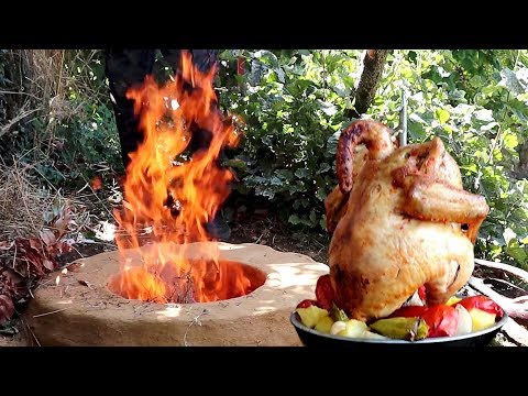 Видео: Как построить печь-тандыр в саду? (DIY)