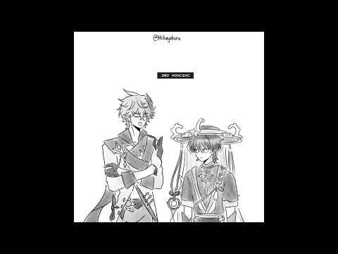 Видео: озвучка комиксов по тарталья x скарамучча||озвучка геншин импакт||genshin impact