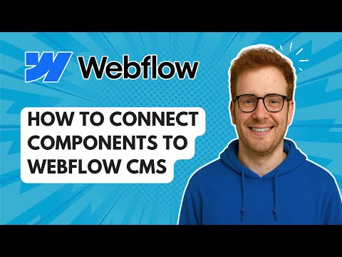 Видео: Как подключить компоненты к Webflow CMS [Руководство 2025 г.]