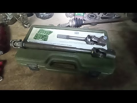 Видео: Ниссан Серена С25 ремонт рулевой рейки (рулевого вала), избавился от стуков