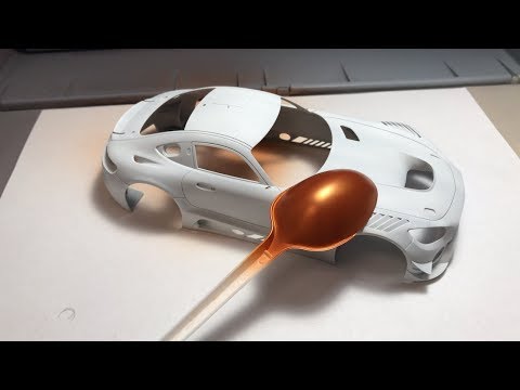 Видео: Tamiya Mercedes AMG GT3 - Часть 1