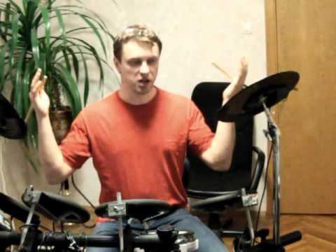 Видео: Видео уроки на барабанах - постановка удара (часть 6)