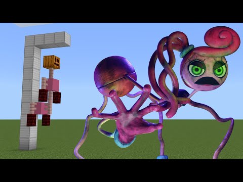 Видео: Дополнение Poppy Playtime Hanged Mommy Long Legs для Minecraft PE Bedrock