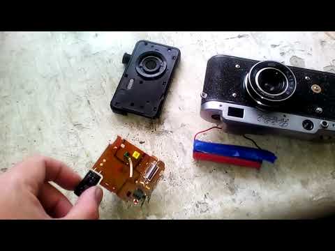 Видео: Кибер-стимпанк. Фотоаппарат ФЭД-2 становится цифровым (WIP)
