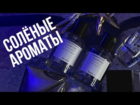 Видео: Морской бриз, подтухающие водоросли и соленая карамель | 6 АРОМАТОВ С НОТОЙ СОЛИ