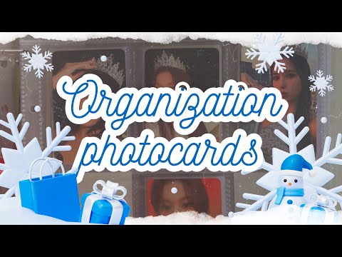 Видео: Организация stray kids, twice, itzy и др. / organizing binder kpop photocards Ноябрь