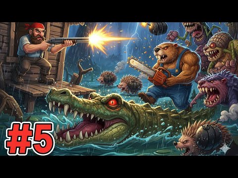 Видео: SWAMP ATTACK 2025 ЧАСТЬ 5 Обновление! Охота на ЗОМБИ Зверей (НОВАЯ ИГРА) Атака на Болото Прохождение