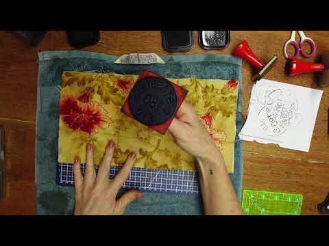 Видео: Блок для квилта «Возраст и повреждение» для медленного шитья