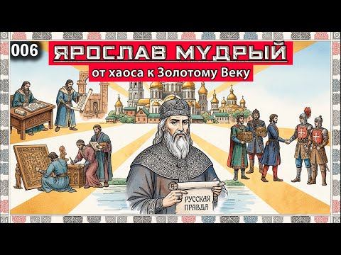 Видео: 006 (ИР). Ярослав Мудрый: от хаоса к Золотому Веку