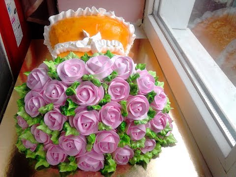 Видео: Торт Букет