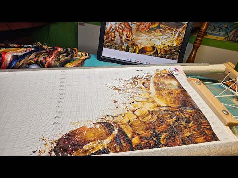 Видео: Svetlana Super Stitch в прямом эфире!Вышиваем "Богиню Бастет" #crossstitch #вышивкакрестиком #хобби 