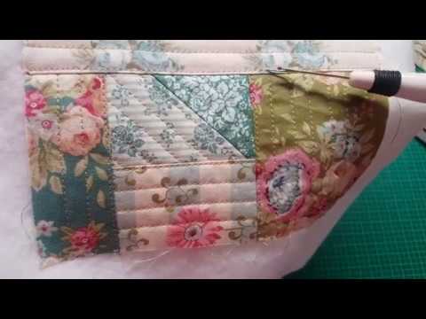 Видео: 49. МК: "Quilt as you go " ( Стежка по ходу...) - один из способов утилизации лоскутков