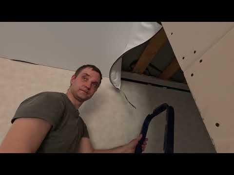 Видео: Как сделать стыковку Ёшки и теневого профиля для натяжного потолка  Инструкция