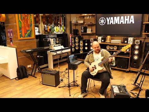 Видео: Антон Давидянц. Мастер-класс игры на бас-гитаре в шоуруме YAMAHA TASHKENT 01/2025