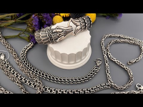 Видео: Серебряные ЦЕПИ и БРАСЛЕТЫ от ФИТ💎 и не только.. смотрим заказы покупателей 