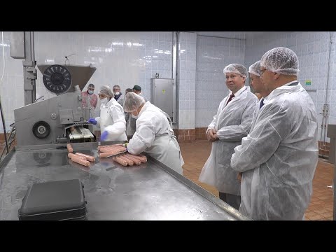 Видео: Гродненский мясокомбинат открыл в Лиде производственный участок, а на М6 – гостиничный комплекс