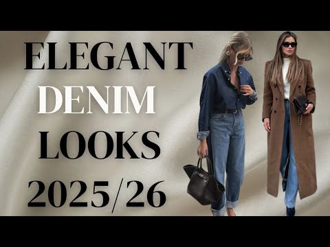 Видео: Как носить джинсы в 2025/2026 году (элегантные и стильные советы, которые вам понравятся)