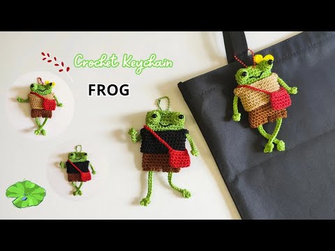 Видео: Руководство по изготовлению брелока-лягушки | уникальный, красивый и простой ( субтитры )