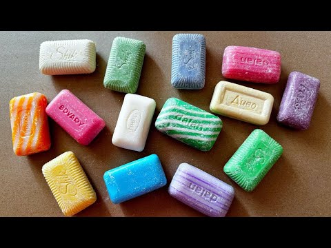 Видео: ASMR Soap cutting / Soap carving/ Резка мыла/ Asmr soap