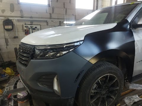 Видео: Chevrolet Equinox RS 2024 года .Сильное нарушение геометрии кузова ,  краткий обзор повреждений)))