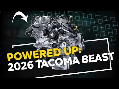 Видео: Toyota представляет ЗВЕРИНЫЙ двигатель V6 для Toyota Tacoma 2026 года!