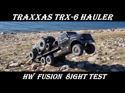 Видео: Установка HW Fusion 8ight в TRX6 Hauler и покатуха на Минском море
