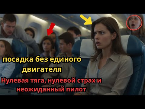 Видео: Самолет потерял мощность на высоте 30000 футов— затем тихая девушка из ряда 17 направила его к земле