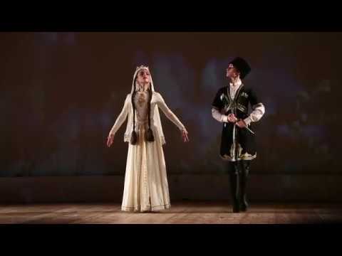 Видео: Ансамбль "Геба" . Парная лезгинка