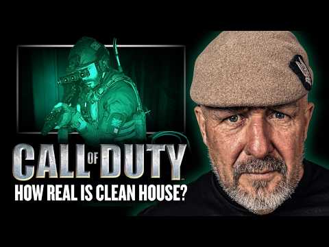Видео: Ветеран SAS отреагировал на самую напряженную миссию в Call of Duty