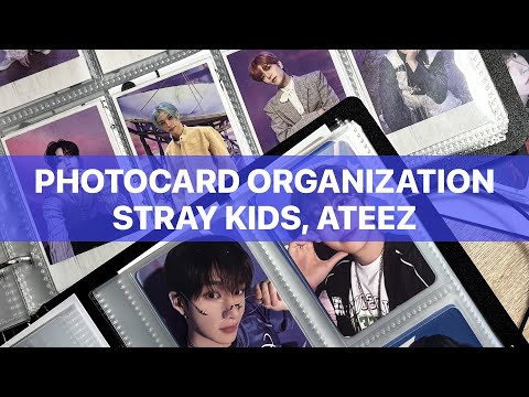 Видео: ☆ photocard organisation | организация карт stray kids ot8, twochan, hongjoong