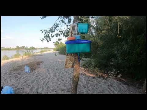 Видео: отдых дикарями в станице Раздорская, остров Поречный, выезд 16-17 июля 2022 г