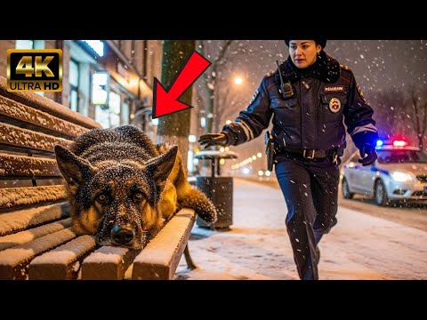 Видео: Полицейская услышала, как собака-овчарка K9 скуляла в снегу — финал этой истории поразил всех