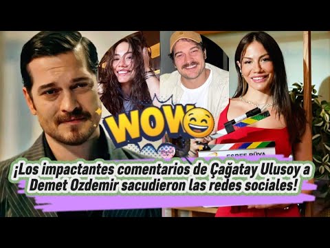 Видео: Шокирующие высказывания Чагатая Улусоя в адрес Демет Оздемир потрясли социальные сети!