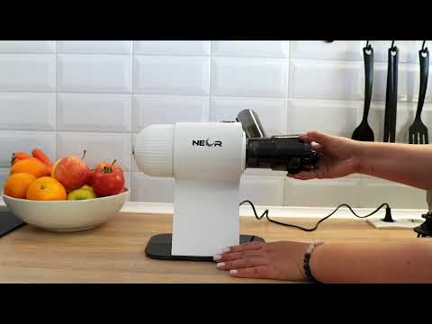 Видео: Універсальний шнековий соковитискач NEOR JUICER H160 WT